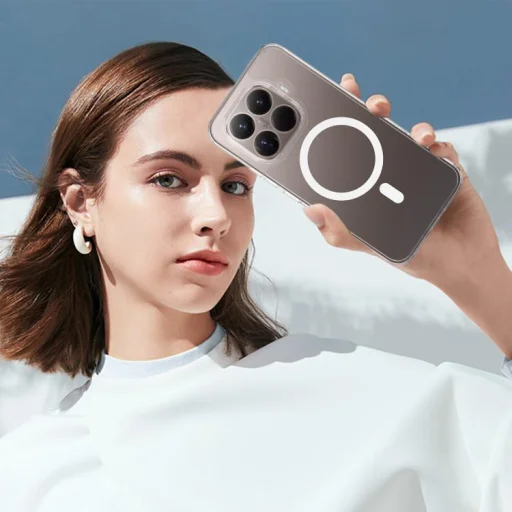Xiaomi 17T 5G MagSafe priehľadné akrylové PC a TPU hybridné puzdro na telefón - 3