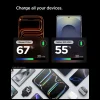 Spigen Essential EE301EU-GAN 1-portový 30W GaN sieťový nabíjací adaptér gunmetal thumbnail