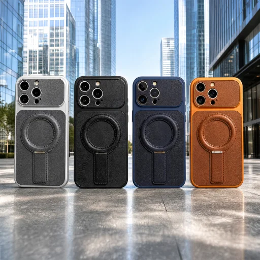 iPhone 13 Luxgrip Mag sivé puzdro - 7