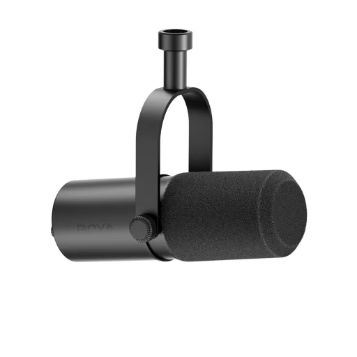 BOYA CastMic P60 Káblový USB XLR štúdiový mikrofón - čierny - 7