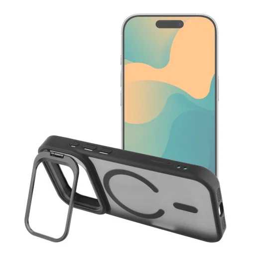 iPhone 17 Forcell F-Protect Shadow Stand Premium čierne puzdro kompatibilné s MagSafe - 2