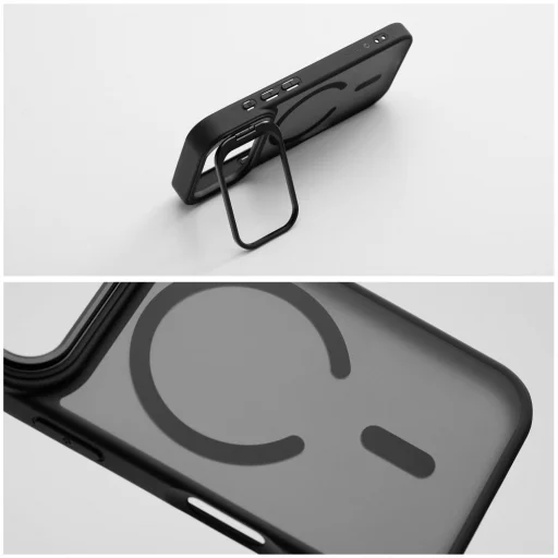 iPhone 17 Forcell F-Protect Shadow Stand Premium čierne puzdro kompatibilné s MagSafe - 6
