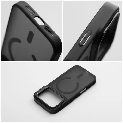 iPhone 17 Forcell F-Protect Shadow Stand Premium čierne puzdro kompatibilné s MagSafe - 7