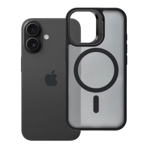 iPhone 17 Forcell F-Protect Shadow Stand Premium čierne puzdro kompatibilné s MagSafe - 1