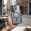 Samsung Galaxy A57 Forcell F-Protect Shadow Stand Premium MagSafe kompatibilné čierne puzdro thumbnail