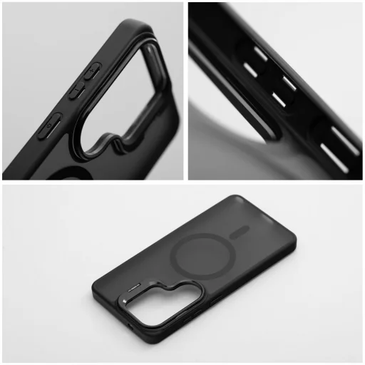 Samsung Galaxy A57 Forcell F-Protect Shadow Stand Premium MagSafe kompatibilné čierne puzdro - 7