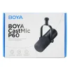 BOYA CastMic P60 Káblový USB XLR štúdiový mikrofón - čierny thumbnail