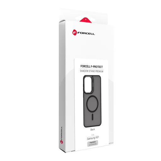 Samsung Galaxy A57 Forcell F-Protect Shadow Stand Premium MagSafe kompatibilis fekete tok - 8