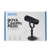 BOYA CastMic P60D Štúdiový mikrofón stojan káblový USB XLR - čierny thumbnail
