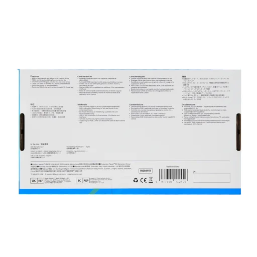BOYA CastMic S60 Káblový dynamický herný mikrofón USB XLR - čierny - 13