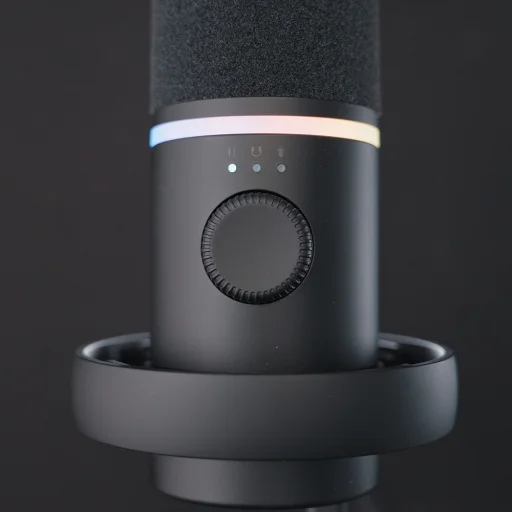 BOYA CastMic S60 Káblový dynamický herný mikrofón USB XLR - čierny - 8