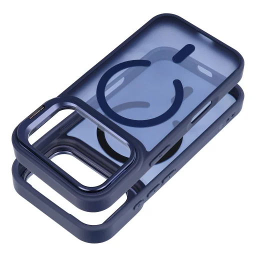 iPhone 17 Pro Forcell F-Protect Shadow Stand Premium tmavomodré puzdro kompatibilné s MagSafe - 3