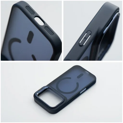 iPhone 17 Pro Forcell F-Protect Shadow Stand Premium tmavomodré puzdro kompatibilné s MagSafe - 7