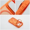 iPhone 17 Pro Forcell F-Protect Shadow Stand Premium MagSafe kompatibilné oranžové puzdro thumbnail