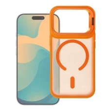 iPhone 17 Pro Max Forcell F-Protect Shadow Stand Premium oranžové puzdro kompatibilné s MagSafe