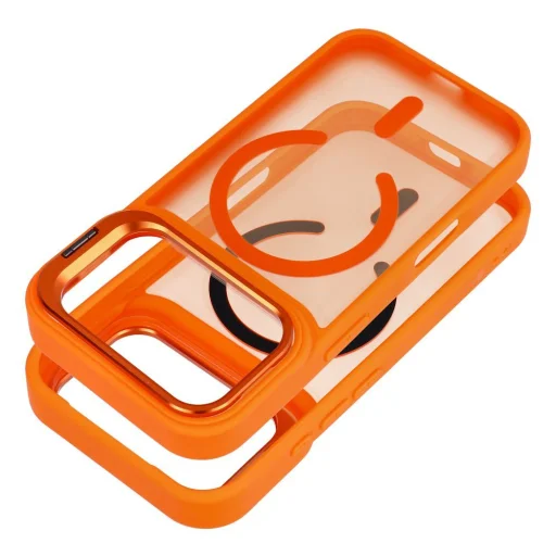 iPhone 17 Pro Forcell F-Protect Shadow Stand Premium MagSafe kompatibilné oranžové puzdro - 3