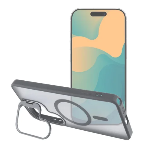 Samsung Galaxy A57 Forcell F-Protect Shadow Stand Premium MagSafe kompatibilis szürke tok - 2