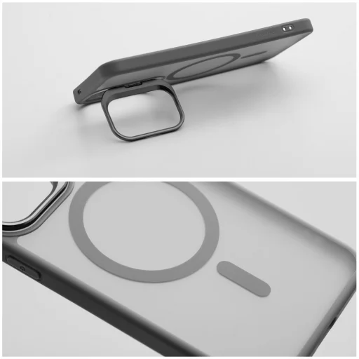 Samsung Galaxy A37 Forcell F-Protect Shadow Stand Premium MagSafe-kompatibilis fekete tok - 6