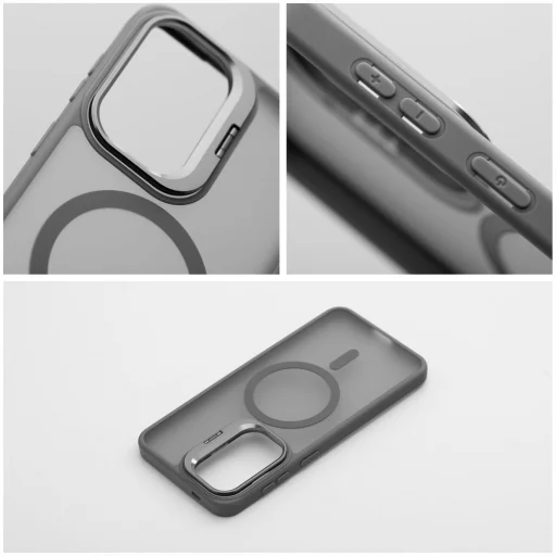 Samsung Galaxy A37 Forcell F-Protect Shadow Stand Premium MagSafe-kompatibilis fekete tok - 7