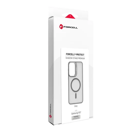 Samsung Galaxy A57 Forcell F-Protect Shadow Stand Premium MagSafe kompatibilis szürke tok - 8