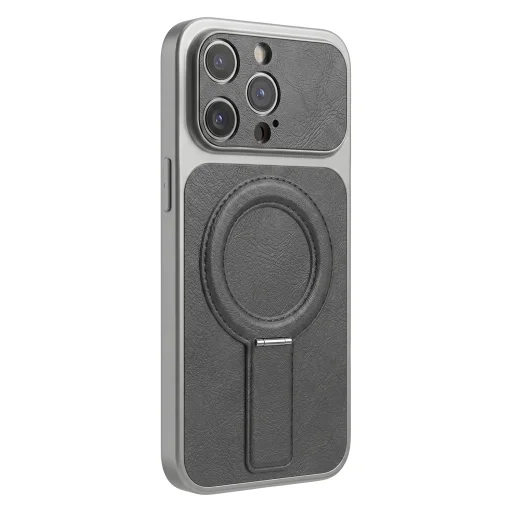 iPhone 13 Luxgrip Mag sivé puzdro - 2