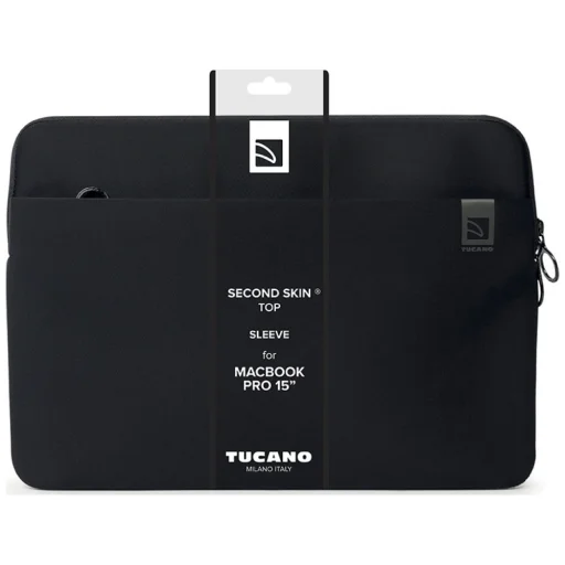 Tucano Top Sleeve 15" MacBook Pro puzdro na notebook čierne - 5