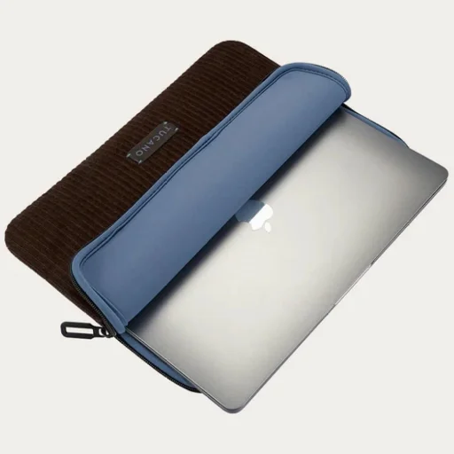 Tucano Velluto 2 Sleeve 13" puzdro na notebook pre MacBook Air / Pro hnedé - 7