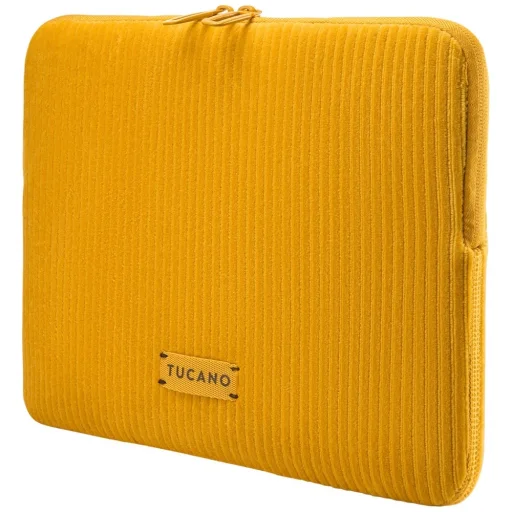 Tucano Velluto 2 Sleeve pre 14" MacBook, žlté puzdro na notebook - 2