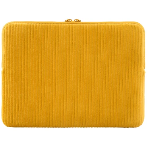 Tucano Velluto 2 Sleeve pre 14" MacBook, žlté puzdro na notebook - 3