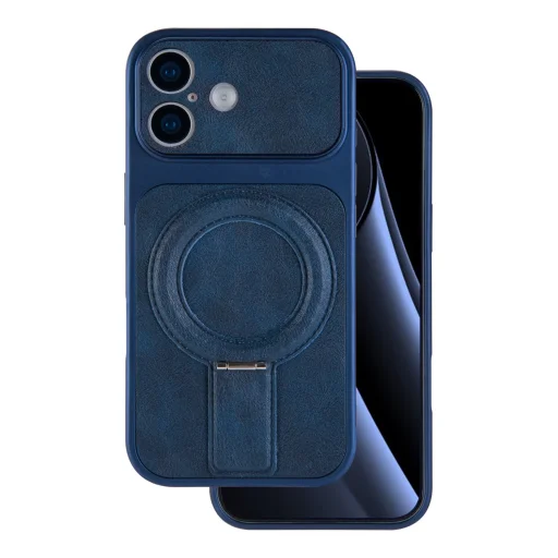 iPhone 16 Pro Luxgrip Mag tmavomodrý kryt - 1