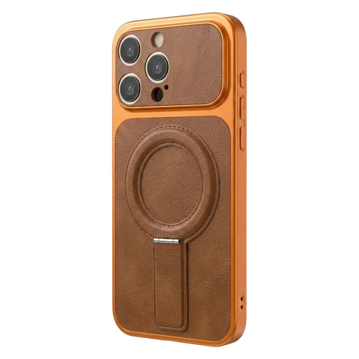 iPhone 13 Luxgrip Mag oranžové puzdro - 4