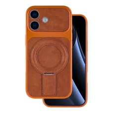 iPhone 16 Luxgrip Mag oranžové puzdro
