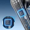 Techsuit - Bluetooth Headset Voicera (CB3) - Bluetooth 5.1, Hands-Free, Mikrofón s potlačením šumu, 50h doba hovoru - Čierna thumbnail