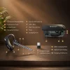 Techsuit - Prémiový Bluetooth headset SoundForce Pro (G10) - BT5.3, dvojité potlačenie hluku mikrofónu, 300-hodinová pohotovostná doba - Čierna thumbnail