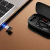 Techsuit - Prémiový Bluetooth headset SoundForce Pro (G10) - BT5.3, dvojité potlačenie hluku mikrofónu, 300-hodinová pohotovostná doba - Čierna thumbnail