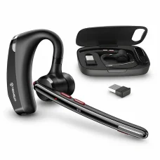Techsuit - Prémiový Bluetooth headset SoundForce Pro (G10) - BT5.3, dvojité potlačenie hluku mikrofónu, 300-hodinová pohotovostná doba - Čierna