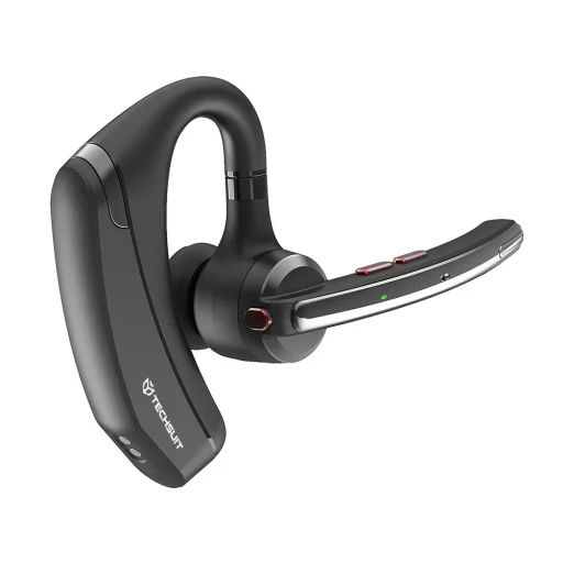 Techsuit - Prémiový Bluetooth headset SoundForce Pro (G10) - BT5.3, dvojité potlačenie hluku mikrofónu, 300-hodinová pohotovostná doba - Čierna - 2