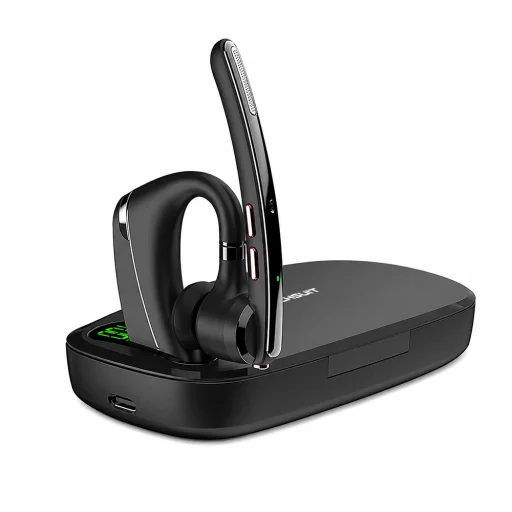 Techsuit - Prémiový Bluetooth headset SoundForce Pro (G10) - BT5.3, dvojité potlačenie hluku mikrofónu, 300-hodinová pohotovostná doba - Čierna - 3