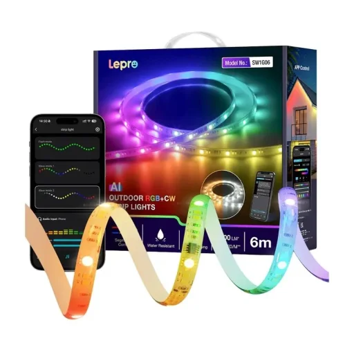 LEPRO SW1-6 RGB inteligentný LED pásik 6 m - 2