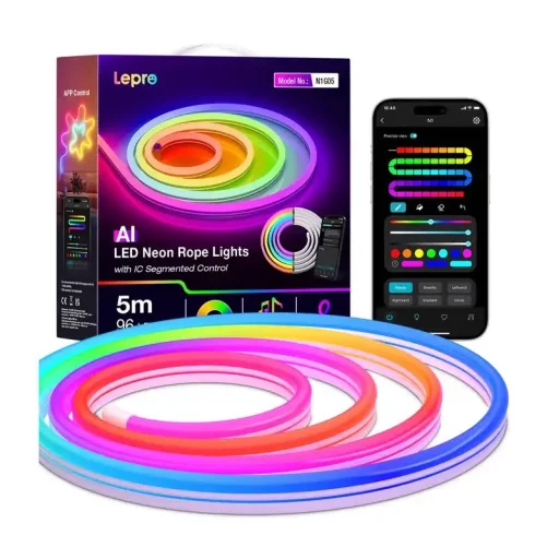 LEPRO N1-5 RGB inteligentný LED pásik 5 m - 2