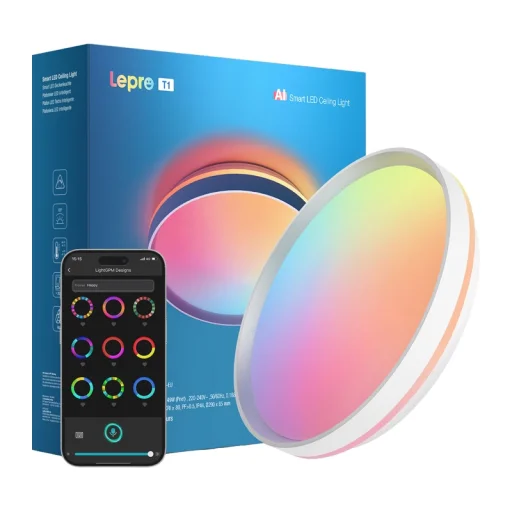LEPRO T1 inteligentné stropné svietidlo 1800 lm - 2