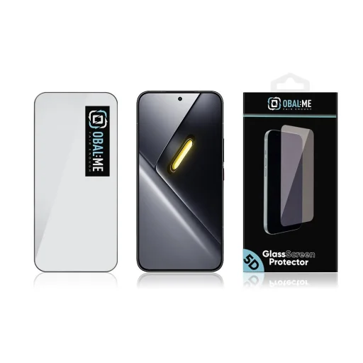 OBAL:ME 5D Tvrdené sklo pre Xiaomi Poco X8 Pro Max, čierne - 3