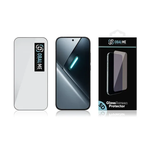 OBAL:ME 5D tvrdené sklo Xiaomi Poco X8 Pro čierne - 3
