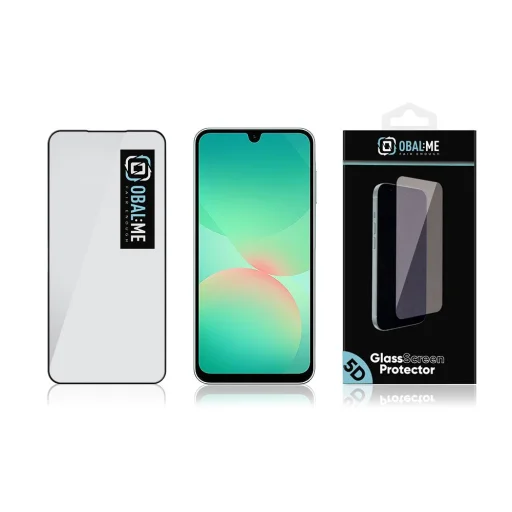 OBAL:ME 5D Ochranné sklo Samsung Galaxy A27 5G Čierne ochranné sklo - 3