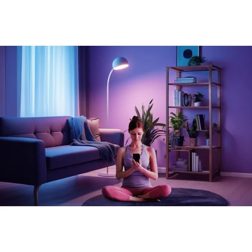 LEPRO B1 E27 Bluetooth és Wi‑Fi LED izzó 806 lm - 7