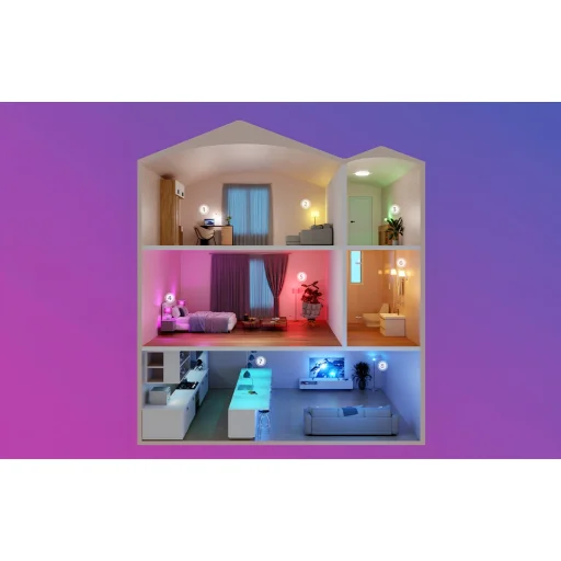 LEPRO B1 E27 Bluetooth és Wi‑Fi LED izzó 806 lm - 9