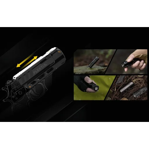 Flextail Zero LED vreckové svietidlo 1200 (čierne) - 8