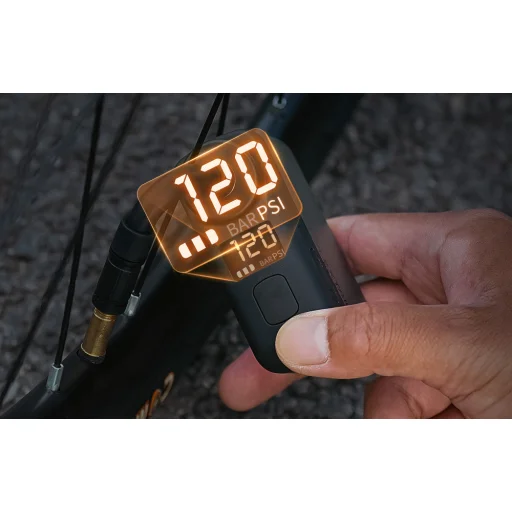 Flextail Tiny Bike Pump Pro sivá - 5