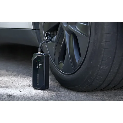 Flextail Evo Tire Pump 150 prenosná pumpa na bicykel (čierna) - 5