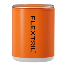 Flextail Tiny Pump 2X oranžová prenosná pumpa a kempingové svietidlo